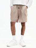 SUMWON Shorts Esportivos Essenciais de Entreperna Caída, Caimento Solto, Confortáveis, Shorts de Moletom Casuais, Roupas Esportivas, Desempenho, Básico, Valor, Verão Diário
