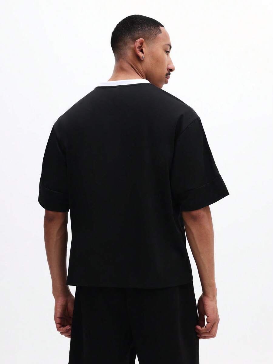 Camiseta Pavtros Cropped Quadrado