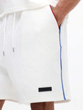 SUMWON Shorts Esportivos Essenciais de Entreperna Caída, Caimento Solto, Confortáveis, Shorts de Moletom Casuais, Roupas Esportivas, Desempenho, Básico, Valor, Verão Diário