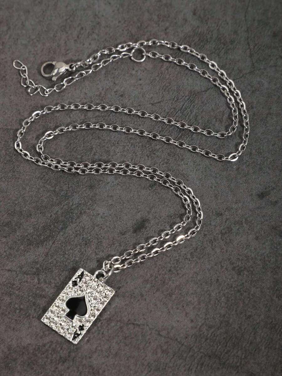 Colar Crucifixo Strass