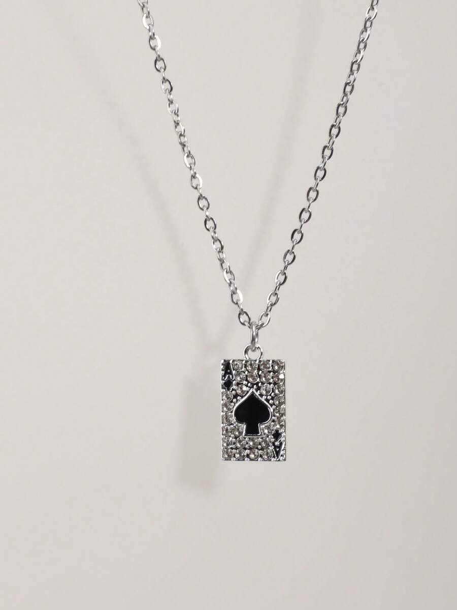 Colar Crucifixo Strass