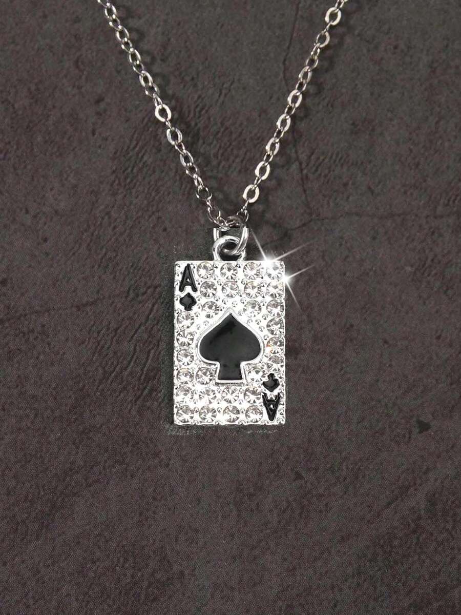 Colar Crucifixo Strass