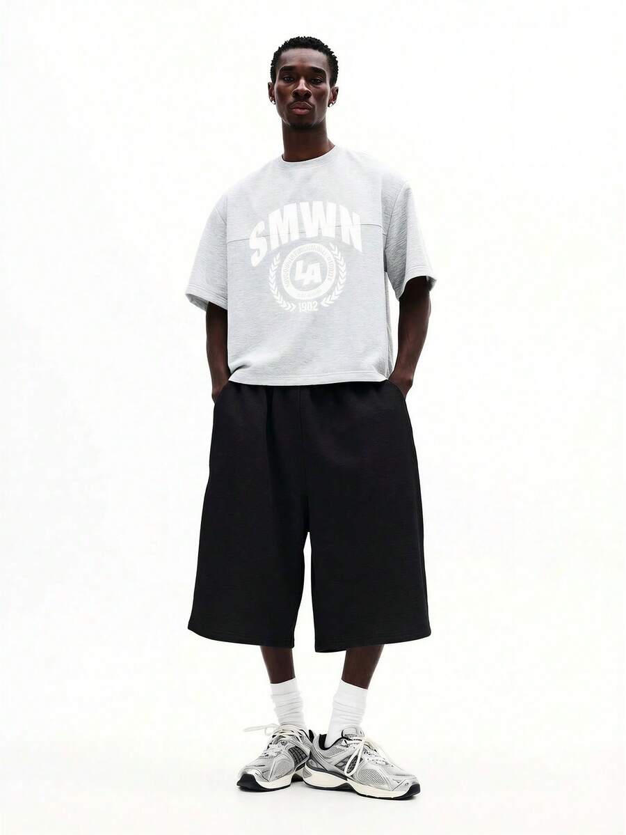 Bermuda Moletom Pavtros Studios Essential Oversized Jorts — Foto 13