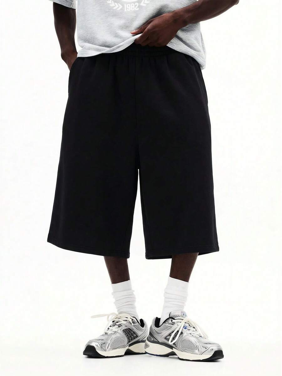 Bermuda Moletom Pavtros Studios Essential Oversized Jorts — Foto 14