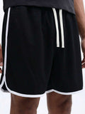 SUMWON Shorts Esportivos Essenciais de Entreperna Caída, Caimento Solto, Confortáveis, Shorts de Moletom Casuais, Roupas Esportivas, Desempenho, Básico, Valor, Verão Diário