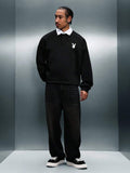 PLAYBOY X SUMWON Camisa Polo de Manga Longa com Colarinho e Logotipo de Coelho, Casual de Outono e Inverno, Streetwear Clássico com Botões