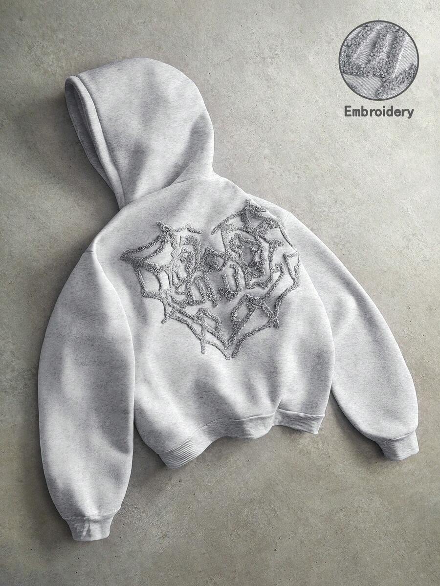 Moletom Pavtros Oversized Grafite Preto