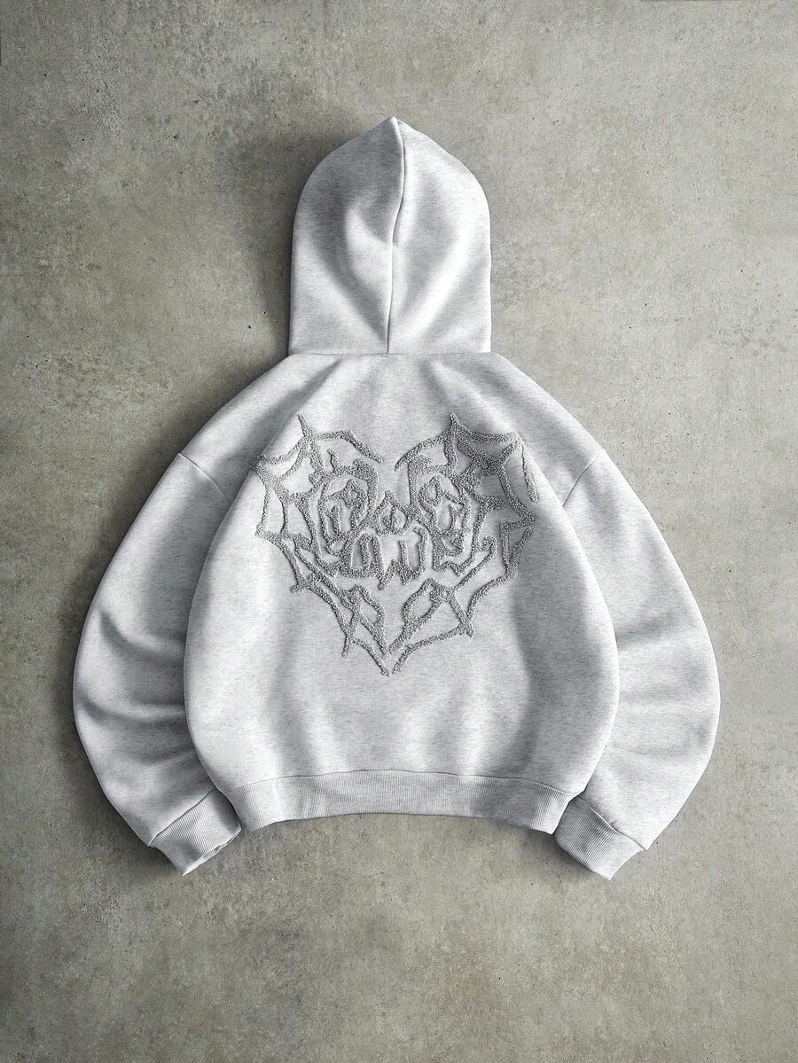 Moletom Pavtros Oversized Grafite Preto