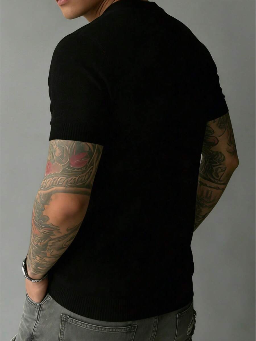 Camiseta Pavtros Listrada Minimalista