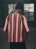 AXEPEAK Camisa Polo de Manga Curta Masculina, Minimalista e Fashion, Adequada para o Verão, Estilo Streetwear