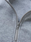 Moletom com Zíper GRDR para Homens, Outono/Inverno