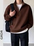 Moletom com Zíper GRDR para Homens, Outono/Inverno