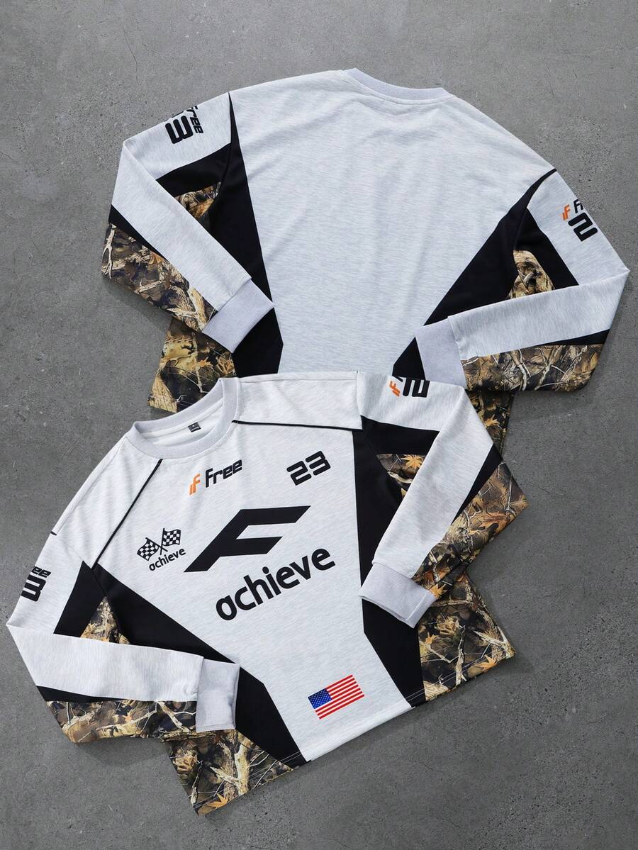 Moletom Pavtros Camuflado Colorblock