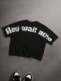 Camiseta Stynvo Hey Wait Now