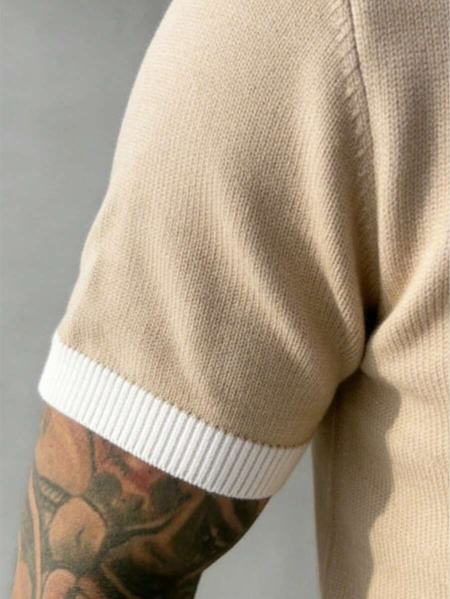 Camiseta Pavtros Listrada Minimalista