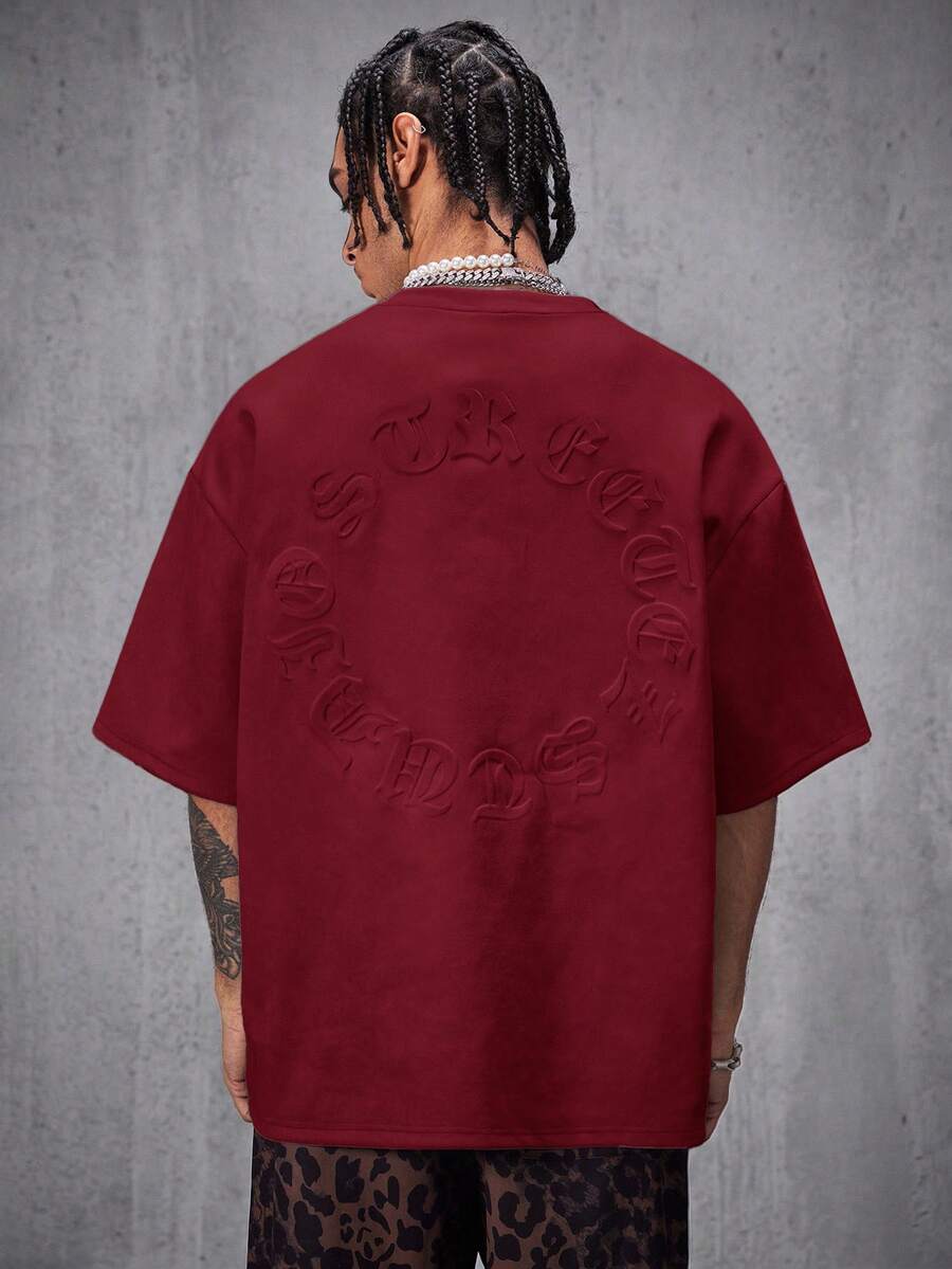 Camiseta Pavtros Solta Ombros Caídos