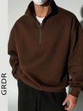 Moletom com Zíper GRDR para Homens, Outono/Inverno