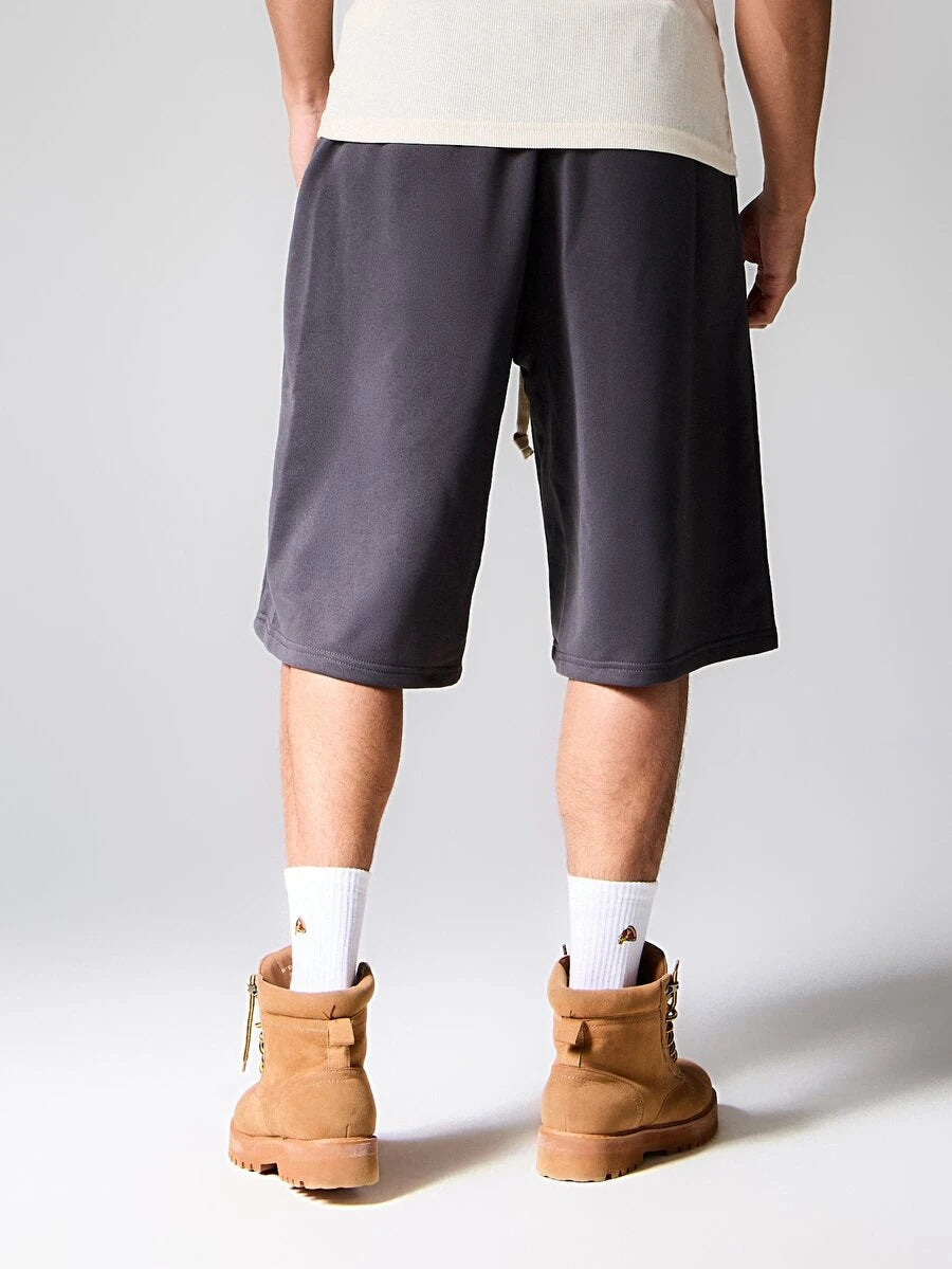 Bermuda Moletom Pavtros Studios Block Letter Jorts — Foto 3