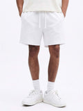 SUMWON Shorts Esportivos Essenciais de Entreperna Caída, Caimento Solto, Confortáveis, Shorts de Moletom Casuais, Roupas Esportivas, Desempenho, Básico, Valor, Verão Diário