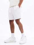 SUMWON Shorts Esportivos Essenciais de Entreperna Caída, Caimento Solto, Confortáveis, Shorts de Moletom Casuais, Roupas Esportivas, Desempenho, Básico, Valor, Verão Diário