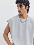 PAVTROS Regata Masculina de Verão Casual Fashion Street para Férias e Uso Diário, Estampa de Morango e Letras, Modelagem Solta, Holiday