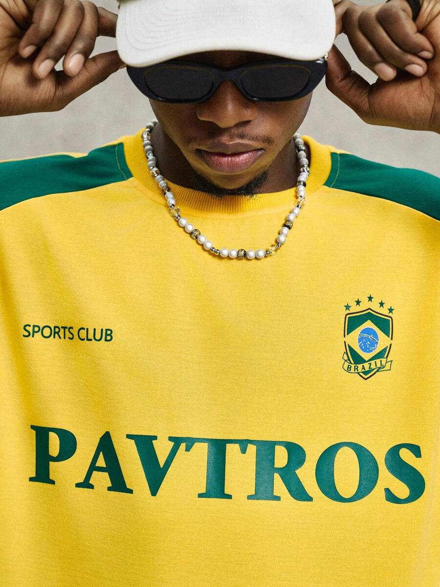 Regata Pavtros Studios Brasil Retro Panel Vest — Foto 7