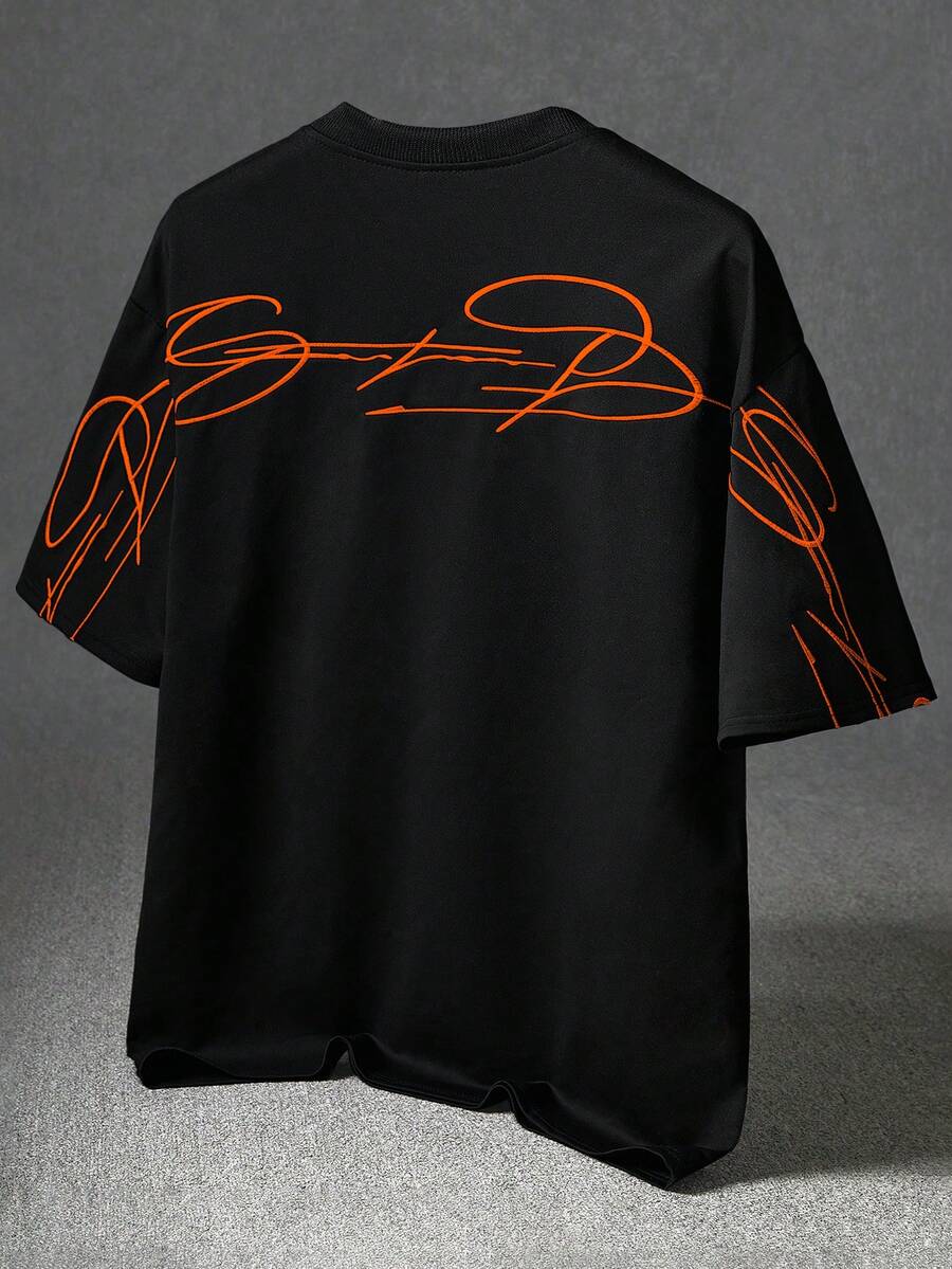 Camiseta Pavtros Estampa Cruzada