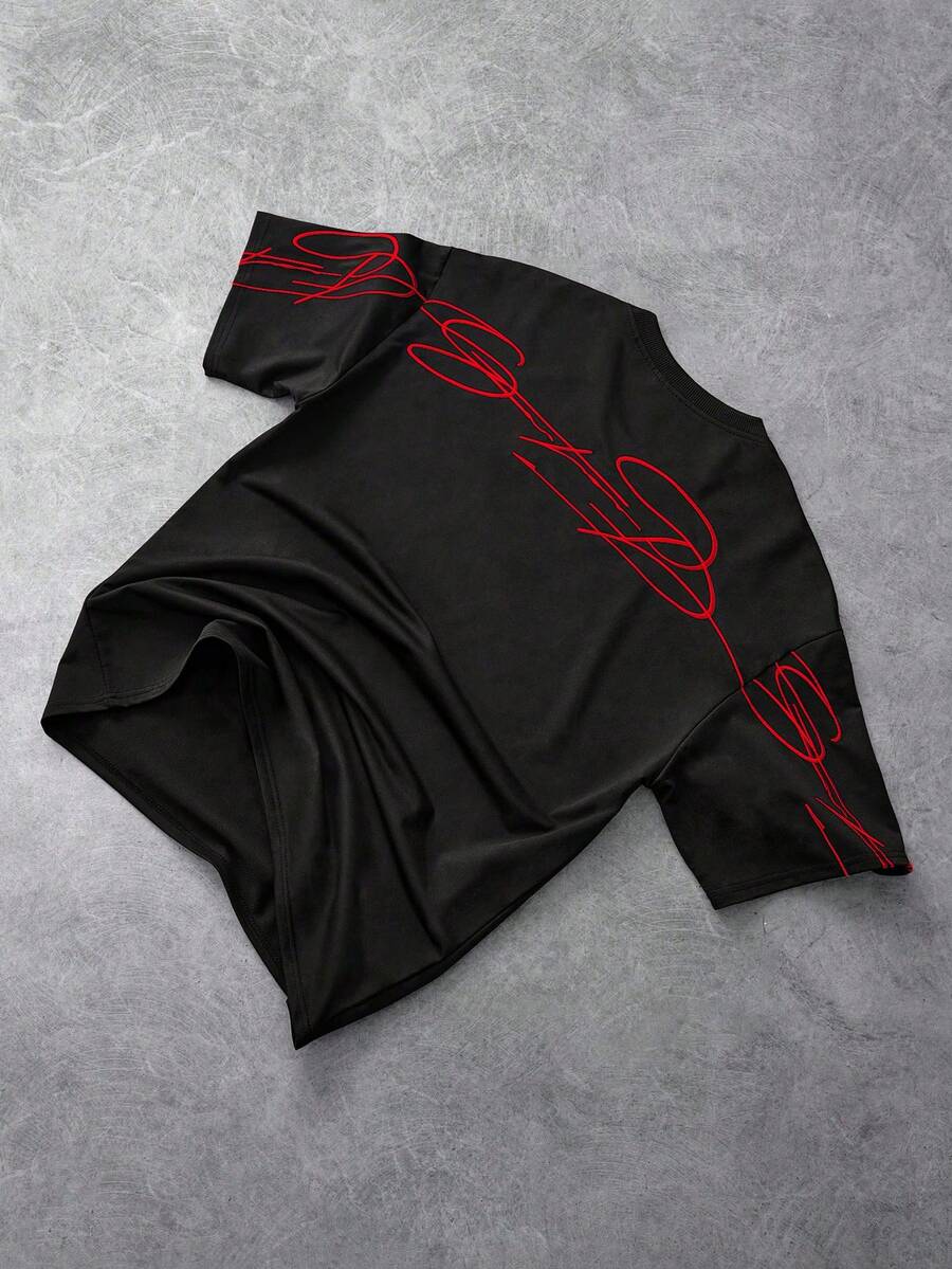 Camiseta Pavtros Estampa Cruzada