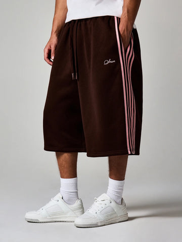 Shorts Pavtros Studios Block Stripe Oversized Jorts