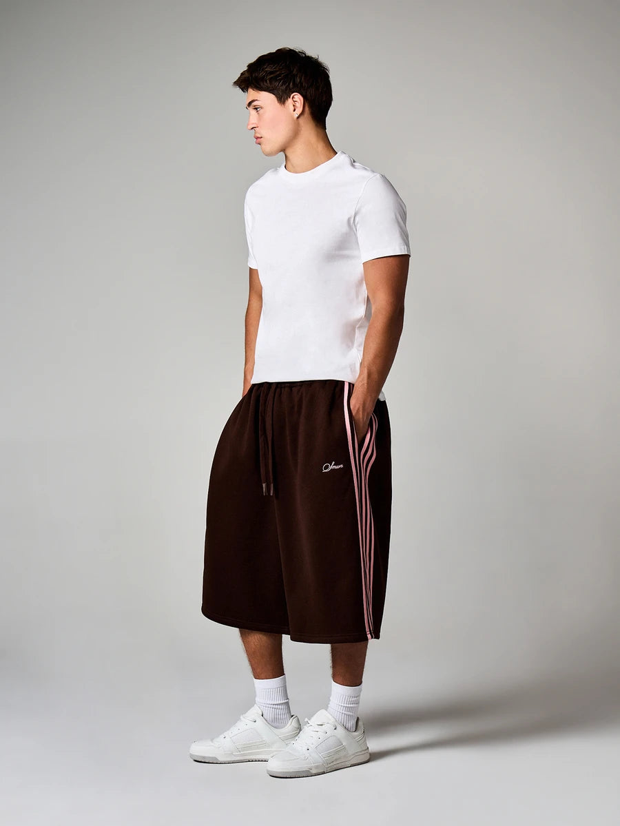 Shorts Pavtros Studios Block Stripe Oversized Jorts