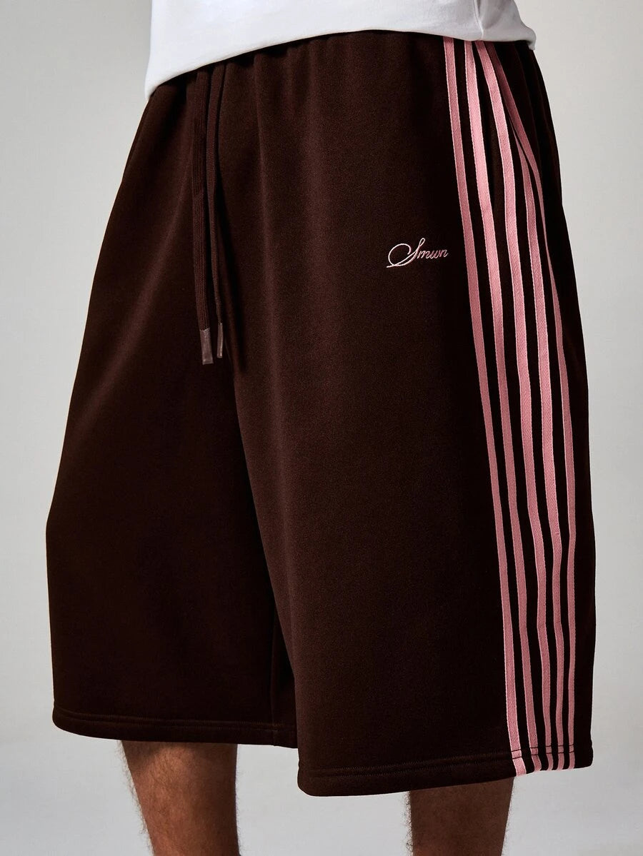 Shorts Pavtros Studios Block Stripe Oversized Jorts