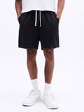 SUMWON Shorts Esportivos Essenciais de Entreperna Caída, Caimento Solto, Confortáveis, Shorts de Moletom Casuais, Roupas Esportivas, Desempenho, Básico, Valor, Verão Diário