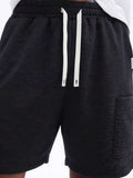 SUMWON Shorts Esportivos Essenciais de Entreperna Caída, Caimento Solto, Confortáveis, Shorts de Moletom Casuais, Roupas Esportivas, Desempenho, Básico, Valor, Verão Diário