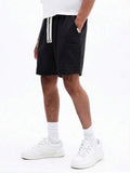 SUMWON Shorts Esportivos Essenciais de Entreperna Caída, Caimento Solto, Confortáveis, Shorts de Moletom Casuais, Roupas Esportivas, Desempenho, Básico, Valor, Verão Diário