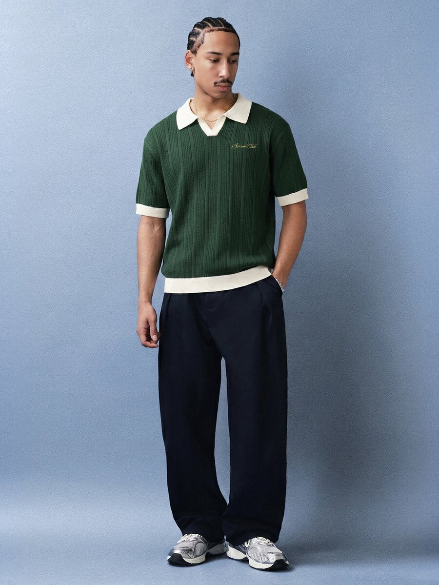 Camisa Polo Pavtros Studios Club Knit Polo