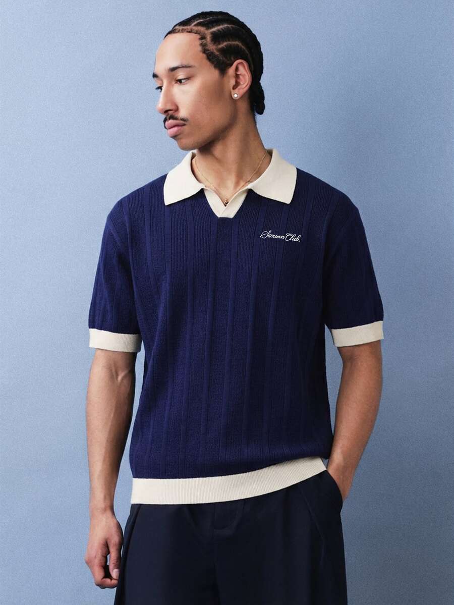 Camisa Polo Pavtros Studios Club Knit Polo