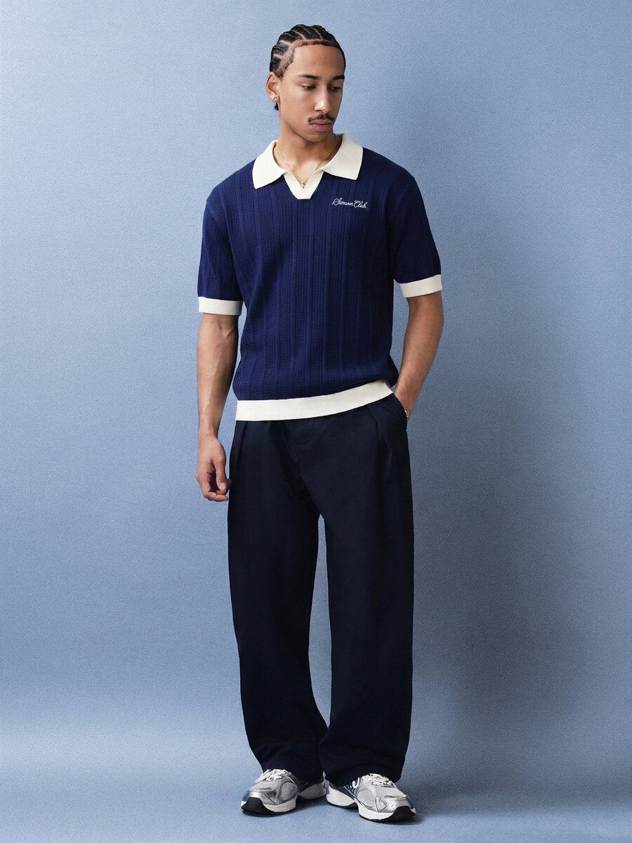 Camisa Polo Pavtros Studios Club Knit Polo