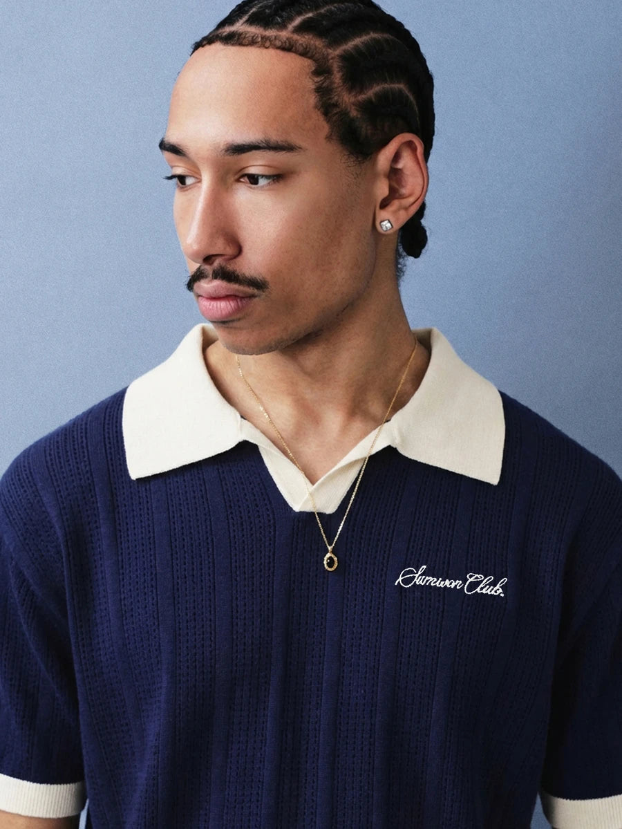 Camisa Polo Pavtros Studios Club Knit Polo