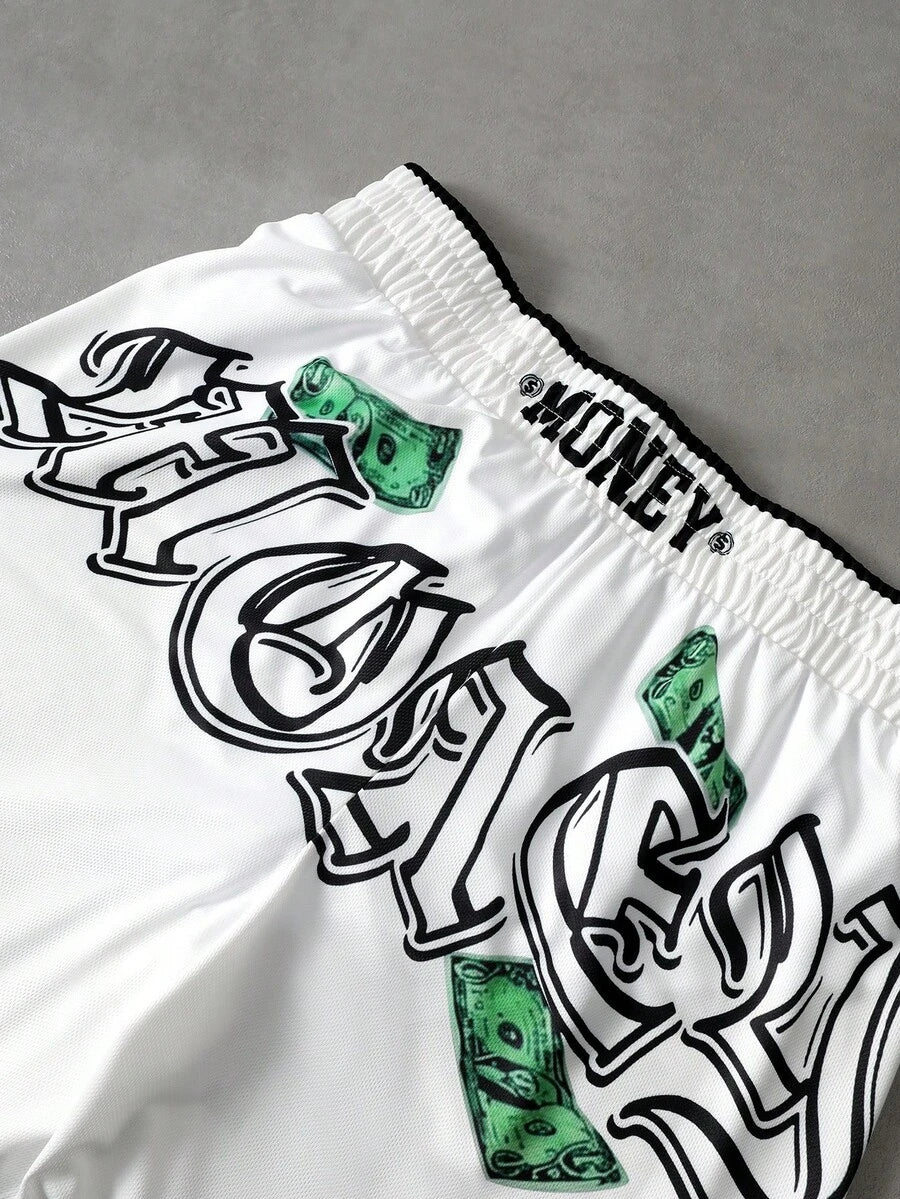 Shorts Pavtros Plus Size Estampado