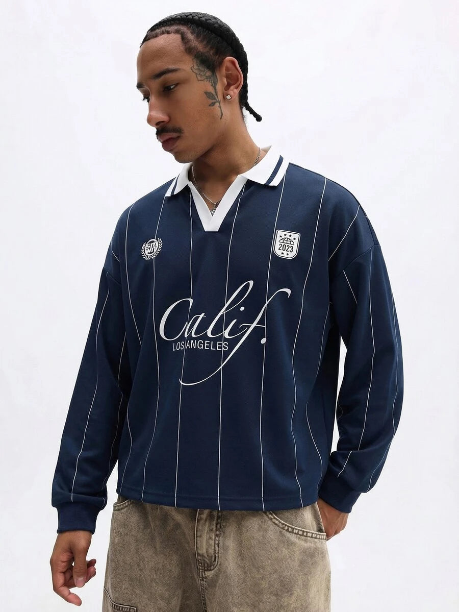 Camisa Long Sleeve Polo Pavtros Calif Vintage Jersey - foto 15
