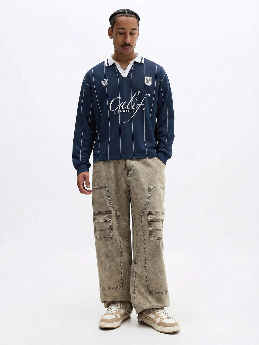 Camisa Long Sleeve Polo Pavtros Calif Vintage Jersey - foto 17