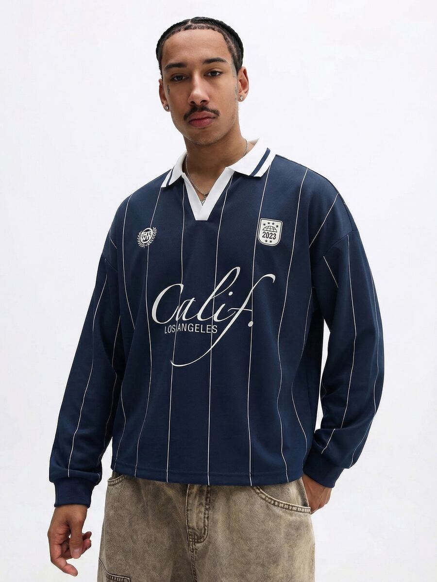Camisa Long Sleeve Polo Pavtros Calif Vintage Jersey - foto 18