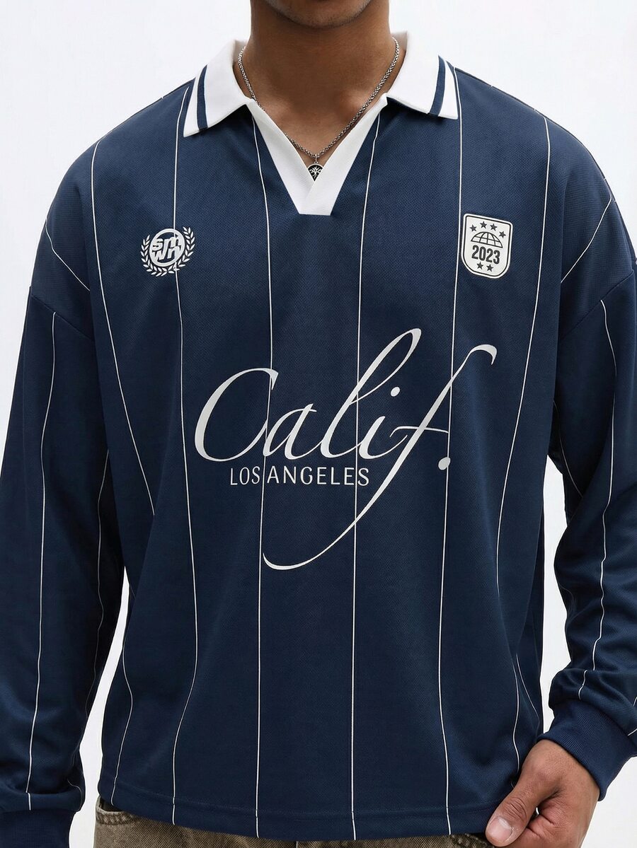 Camisa Long Sleeve Polo Pavtros Calif Vintage Jersey - foto 20