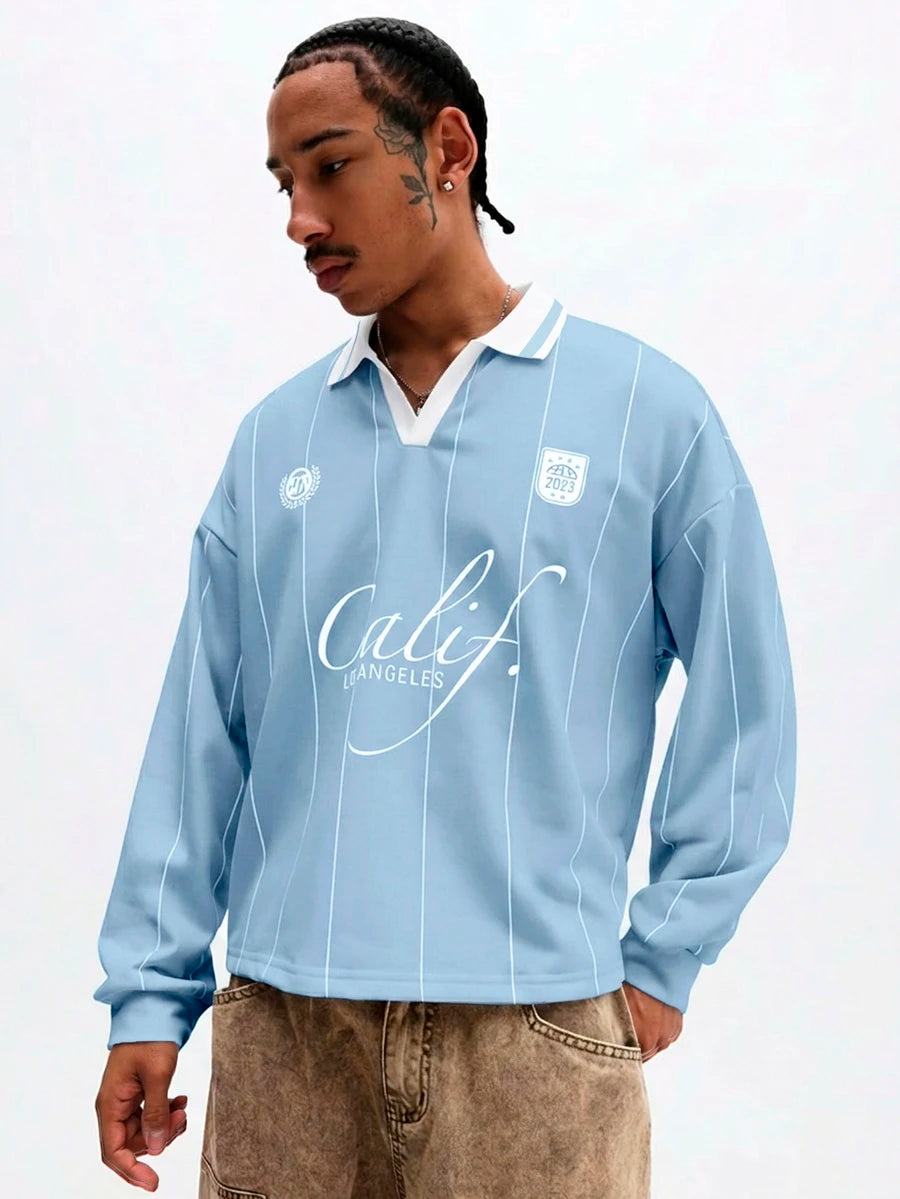 Camisa Long Sleeve Polo Pavtros Calif Vintage Jersey - foto 8