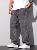 Calça Pavtros Studios Acid Wash Denim