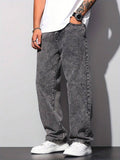 Calça Pavtros Studios Acid Wash Denim