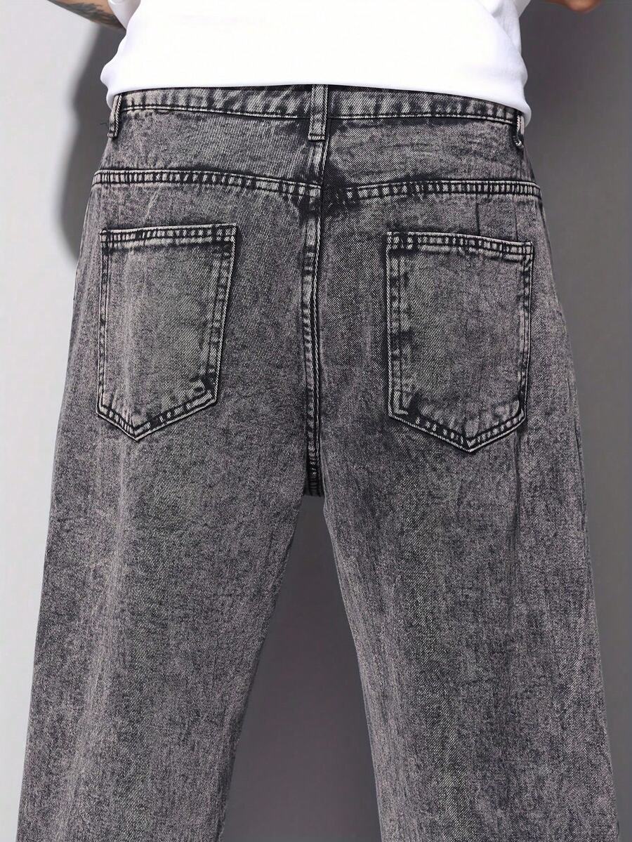 Calça Pavtros Studios Acid Wash Denim - foto 9