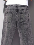 Calça Pavtros Studios Acid Wash Denim