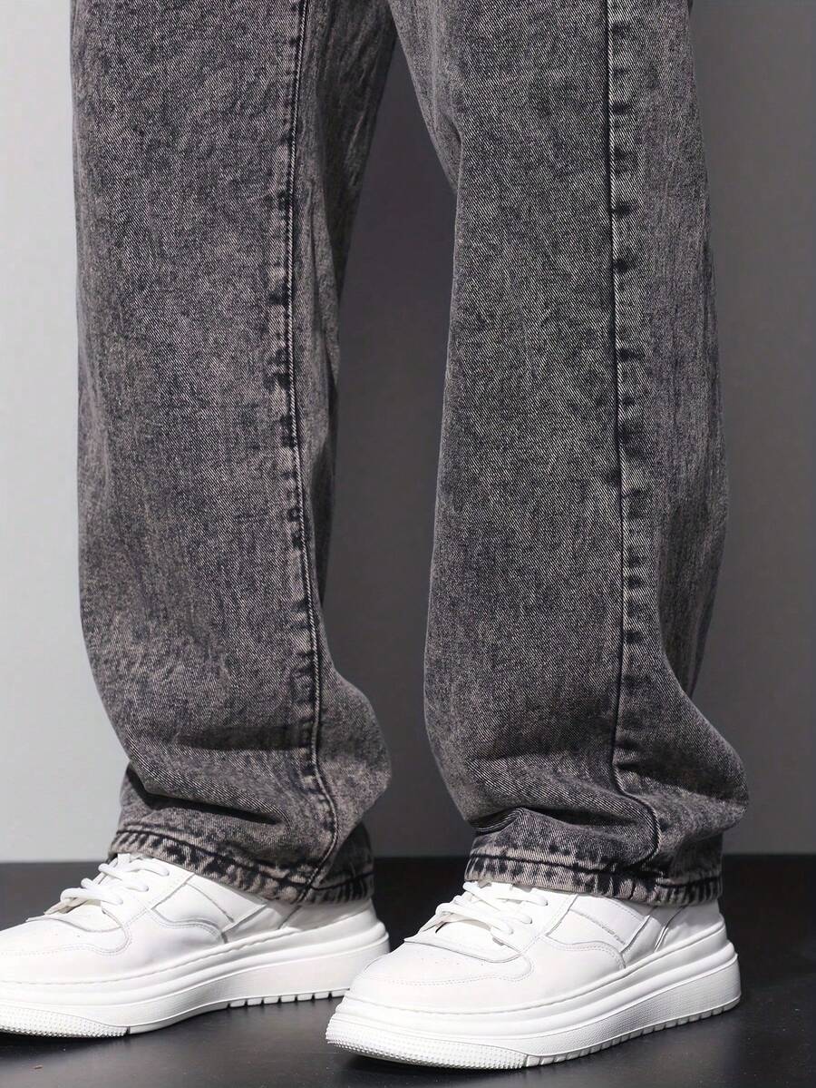Calça Pavtros Studios Acid Wash Denim - foto 10