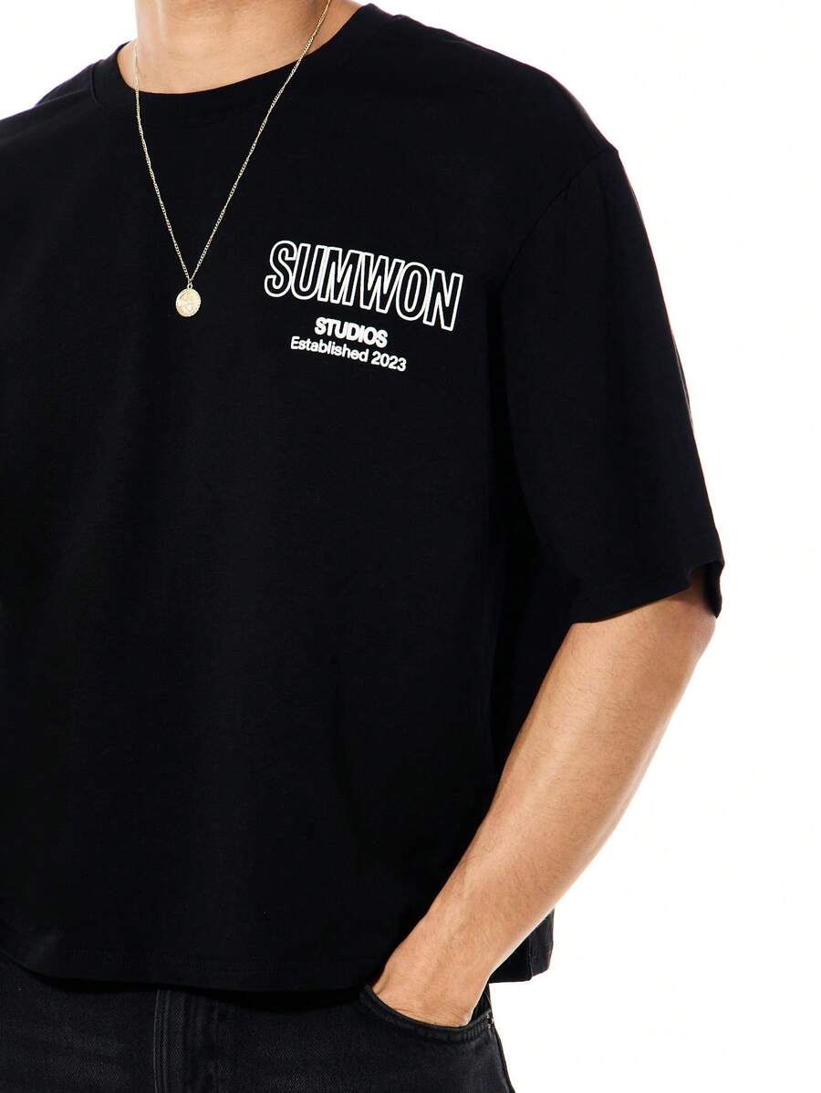 Camiseta Pavtros Cropped Quadrado